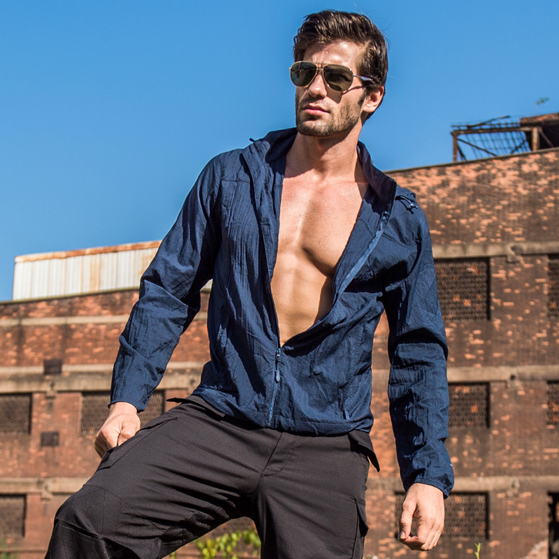 Camouflage sun protection clothing