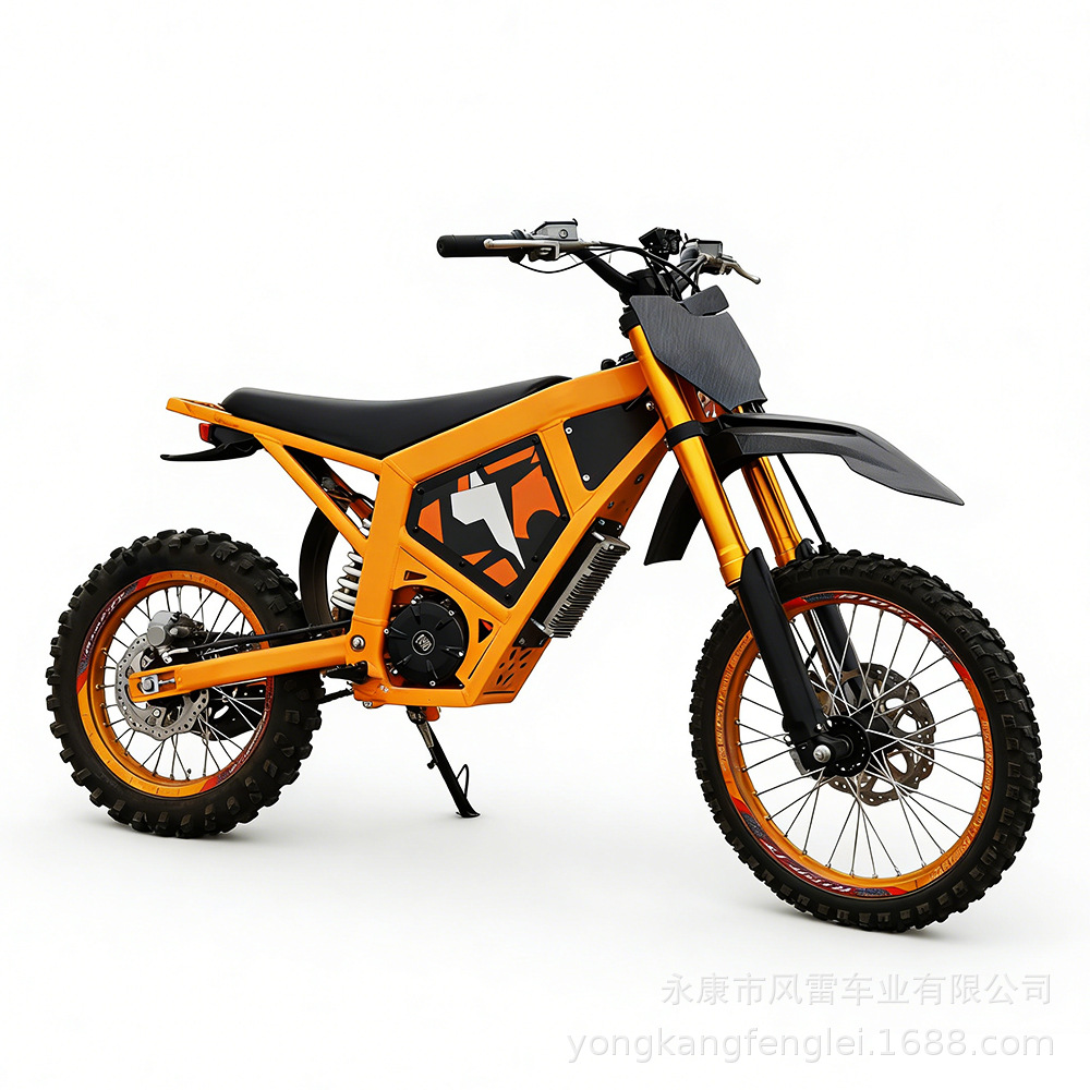Motocicleta eléctrica cruzada europea y americana 72V2000W de alta potencia Kaisai litio motocicleta eléctrica de montaña cruzada image 6