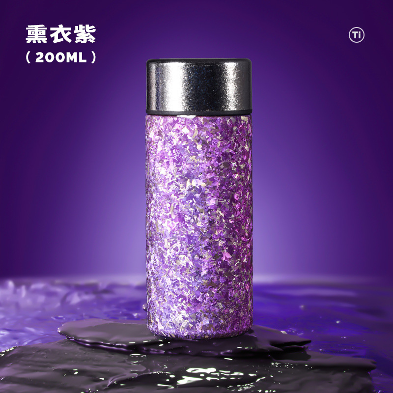 迷你纯钛保温杯双层钛杯高档商务礼品杯女士便携随手口袋杯钛水杯|undefined