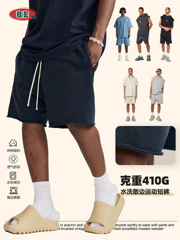 Pantalones Cortos Deportivos de Cinco Puntos para Hombre Transpirables para Uso Diario