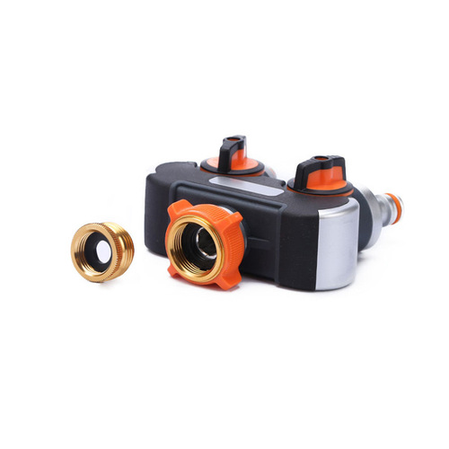 Factory direct sales European standard pacifier two-way diverter Amazon cross-border garden faucet diverter