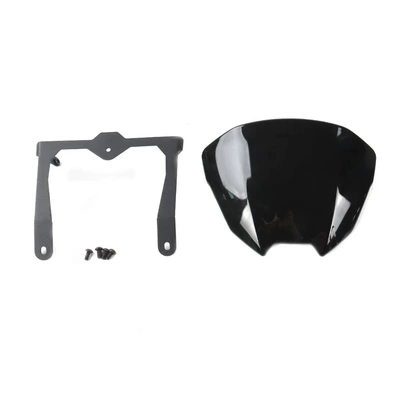 Suitable for Triumph Motorcycle front windshield - glossy-black
