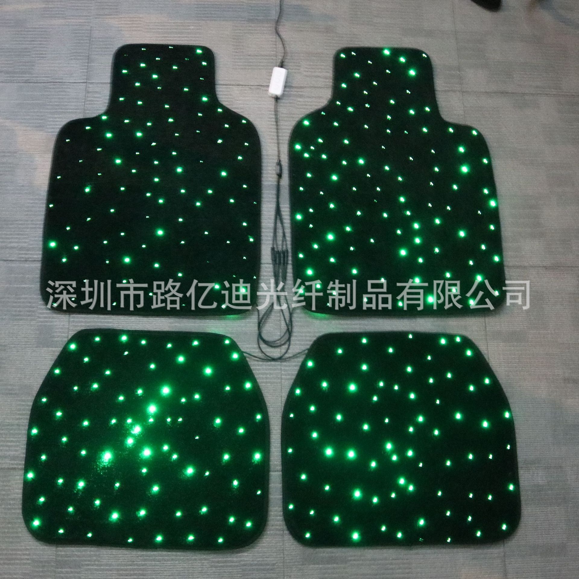 Car Starry Sky Carpet USB Powered Multi-Color Atmosphere Light Suitable for Universal Models Can Be Controlled with App Music Mode