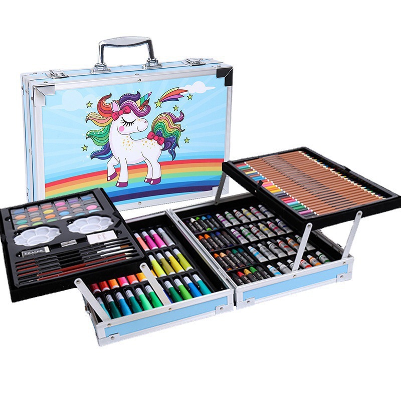 Kids Art Set Children Drawing Set Water Color Pen Crayon transfronterizo