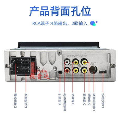 host Bluetooth player wired – Car mp5