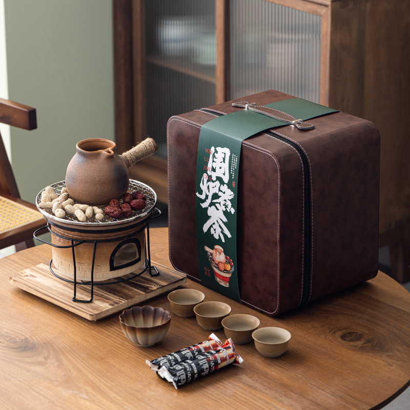 围炉煮茶套装户外烧烤炉便携旅行装云南罐罐茶全套煮茶壶伴手礼|undefined