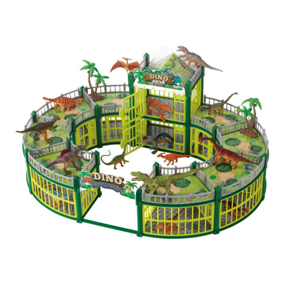 Cross-border simulation dinosaur toy suit children's Colosseum Tyrannosaurus Rex model world play house boy 6-9 years old 8