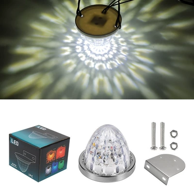 Gündüz işıqları: Indicator Light Diffused Light Chassis - 10-30v-always-on-white-single-pack-1-stand