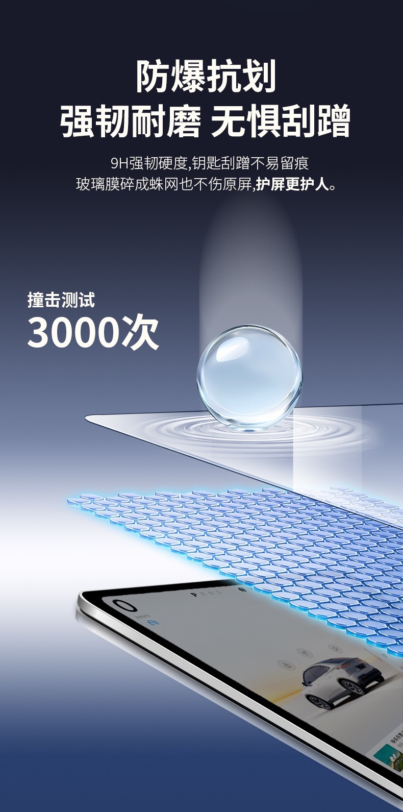 Suitable for Xiaomi Yu7 Central Control Screen Film, Navigation Car Tempered Film, Car Interior Modification Supplies, a Must-Have Item