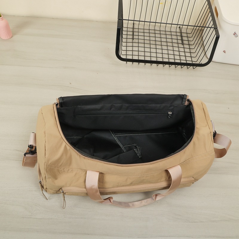 Bolsa de viaje portátil transfronteriza separación seca y húmeda bolsa de hombro de gran capacidad bolsa deportiva de yoga bolsa de fitness bolsa de embarque de moda