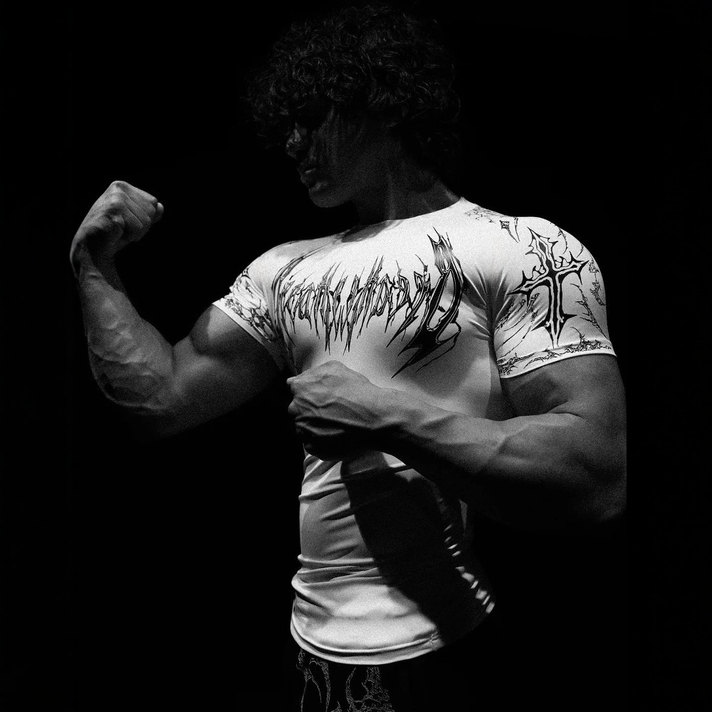 2026 Breathedivinity American Dark Style Sports Fitness Men's T-Shirt Quick-Dry Stretch Tight-Fitting Shirt 008_viptrois.com