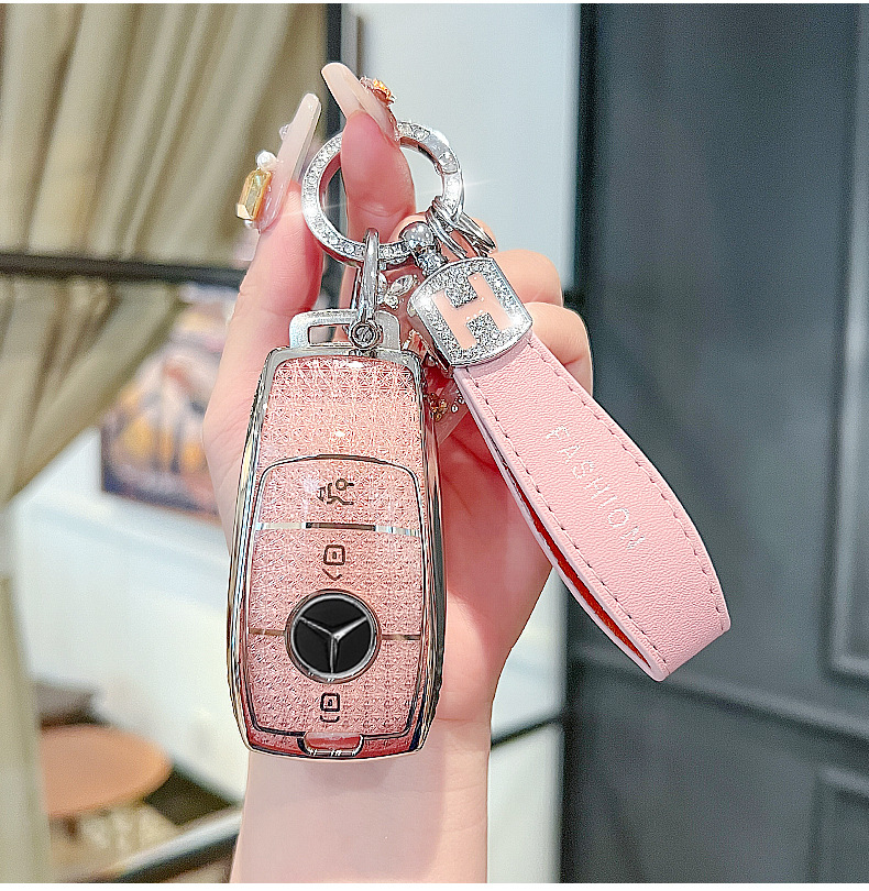 Mercedes-Benz e300l key cover c260l car a200l male c200l female glc gla glb220 buckle gle350 case