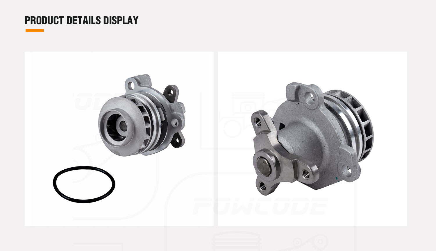 210103098R 2101000Q0C is suitable for Renault Nissan M9R/M9T car cooling water pump