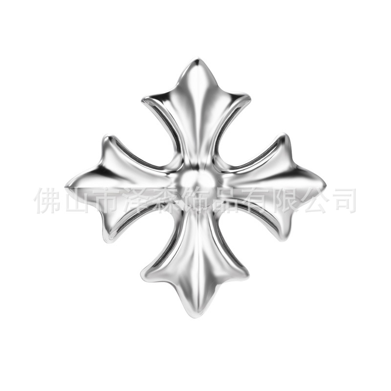 Pointed titanium steel lip stud product view
