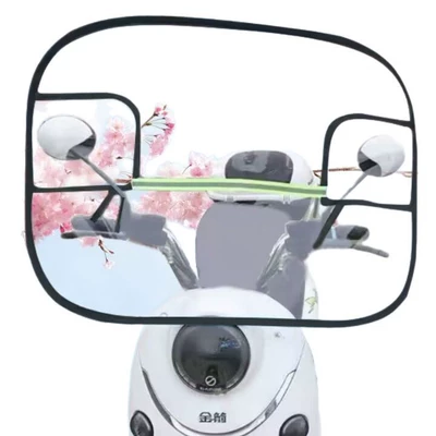 Diàndòngchē – [Foldable/Storage] Electric Motorcycle front windshield