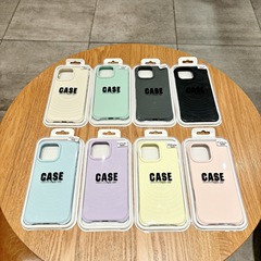 Apple 17ProMax 波状磁気充電携帯電話ケース iPhone16 液体シリコンソリッドカラー 14 保護カバーに適しています。