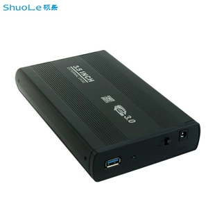 Корпус внешнего HDD на 3.5 дюйма SATA к USB 3.0 U35E3.0, алюминиевый сплав, варианты для США/ЕС