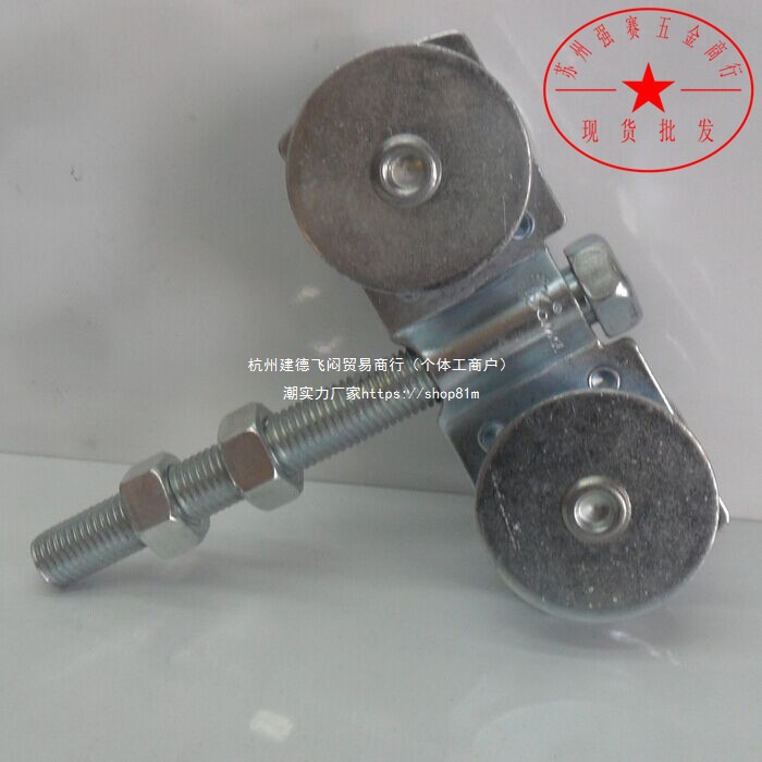 加重型450大吊轮轨道滑轮250吊轨轮子轴承掉滑轮槽钢滑轮4个