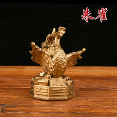 Wholesale four mythical creatures by the manufacturer: Azure Dragon, White Tiger, Vermilion Bird, and Black Tortoise, four-directional beast figurines copperware wholesale