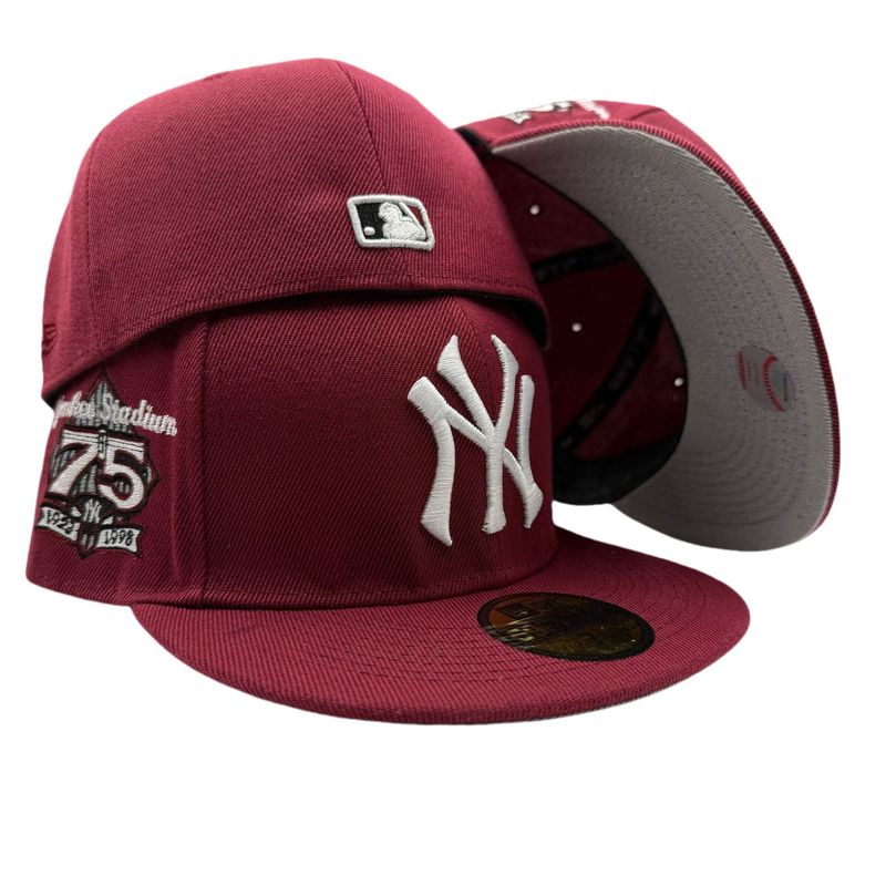 ニューヨーク ヤンキース MLB ベースボールキャップ 輸出入用 フラットブリムキャップ ビューティーアライアンス 調節不可 クローズドキャップ|undefined