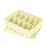 Коробка для хранения с крышкой для домашнего стола с нижним бельем коробки для одежды шкаф спальня перегородка пластиковая ящика Тип финишной коробки