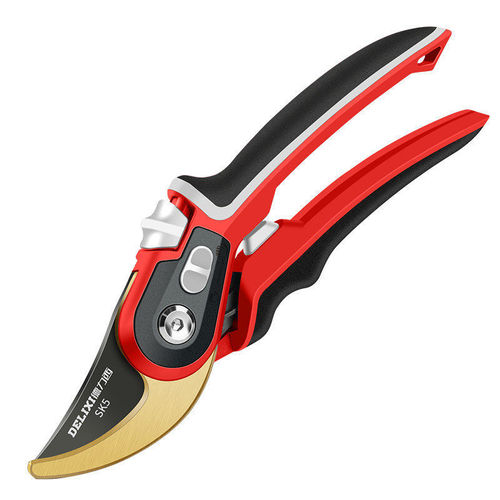 Delixi pruning shears multifunctional fruit tree shears gardening shears labor-saving flower bonsai shears flower branch shears garden tools
