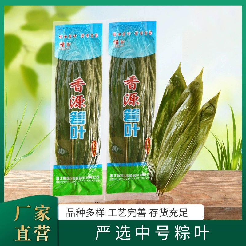 Оптовая продажа свежих листьев зонзи от производителя Xiangyuan Bamboo Leaf, отобранных вручную, вакуумная упаковка, скидки при оптовых заказах
