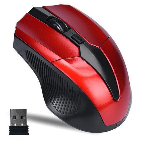 [Ratón de suministro directo del fabricante] 319 computadora portátil óptica inalámbrica 2.4G portátil