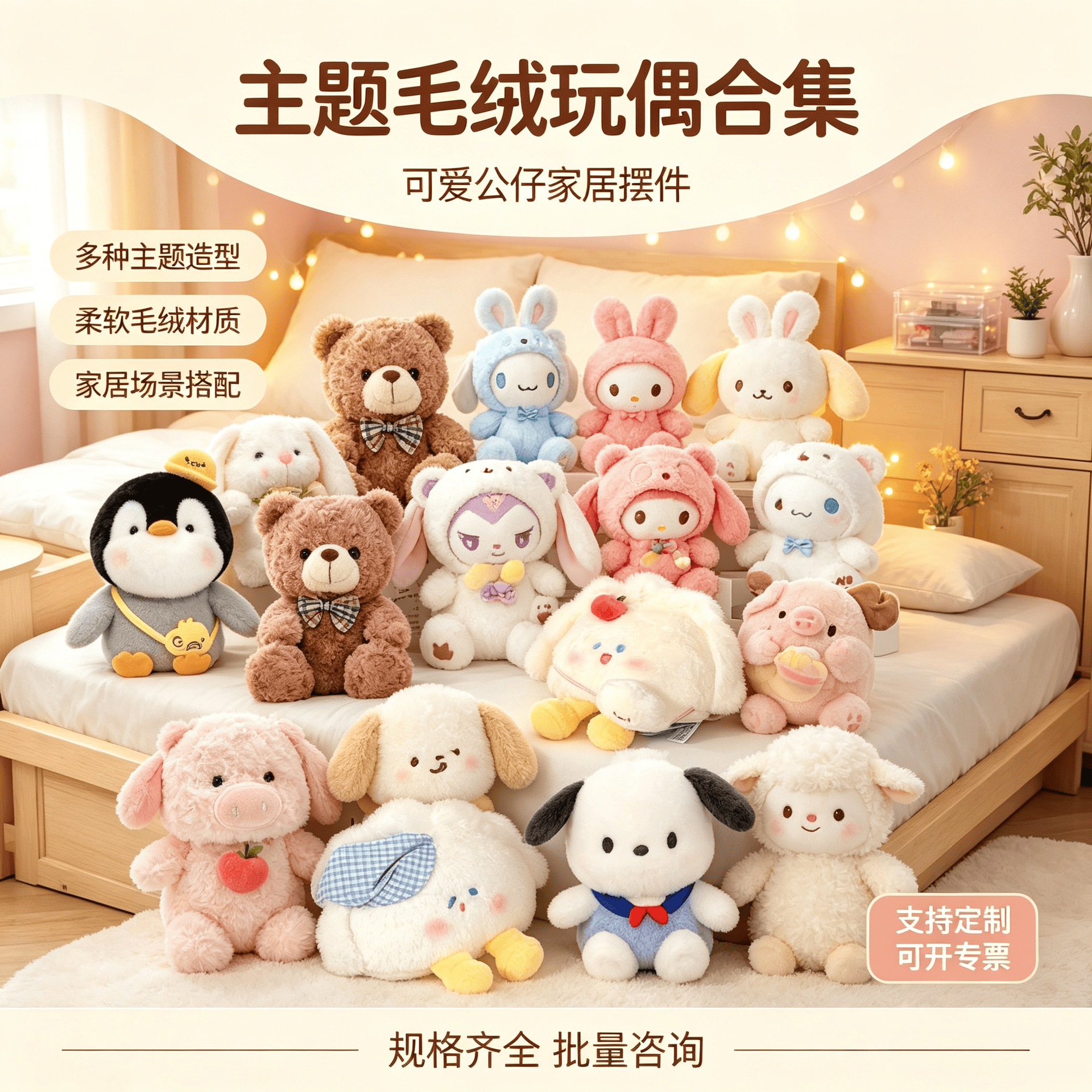 Juguetes de peluche transfronterizos al por mayor lindo boda arrojar muñecas nuevas muñecas de ocho pulgadas muñecas de máquina de muñecas al por mayor