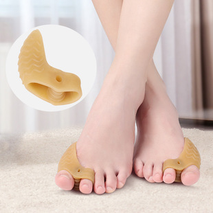 Big Toe Separator, Hallux Valgus Corrector, Big Foot Bone Correction Set, Sebs Negative Ion Double Hole Toe Separator