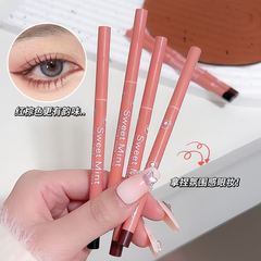 SweetMint斜めの細いフラットヘッドのアイライナーのペン防水速乾は染めにくいです。