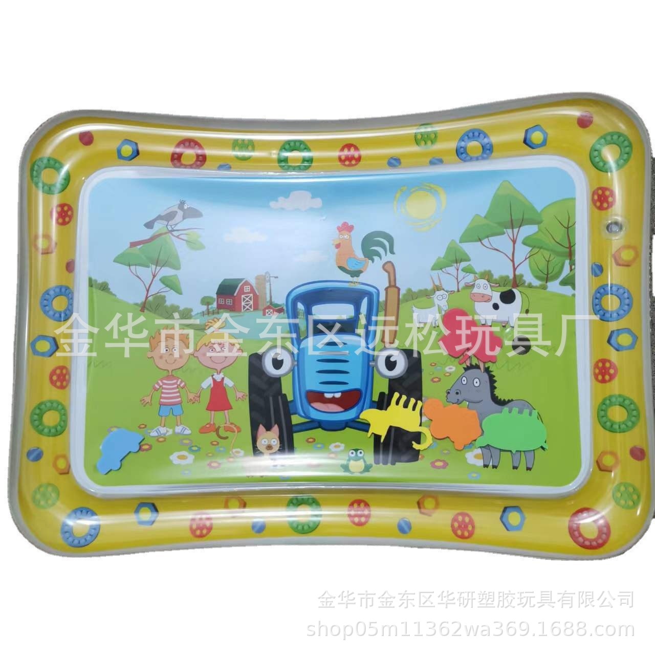 Cojín de palmaditas inflable para niños transfronterizos de Amazon Cojín de agua de palmaditas para bebés engrosado Cojín de juguete de palmaditas para bebés al por mayor