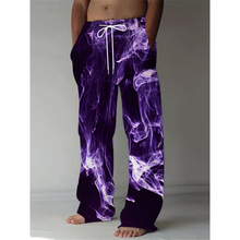 B 33452 Men's Printed Pants ��ʿӡ�����ȿ�羳����ͨ����