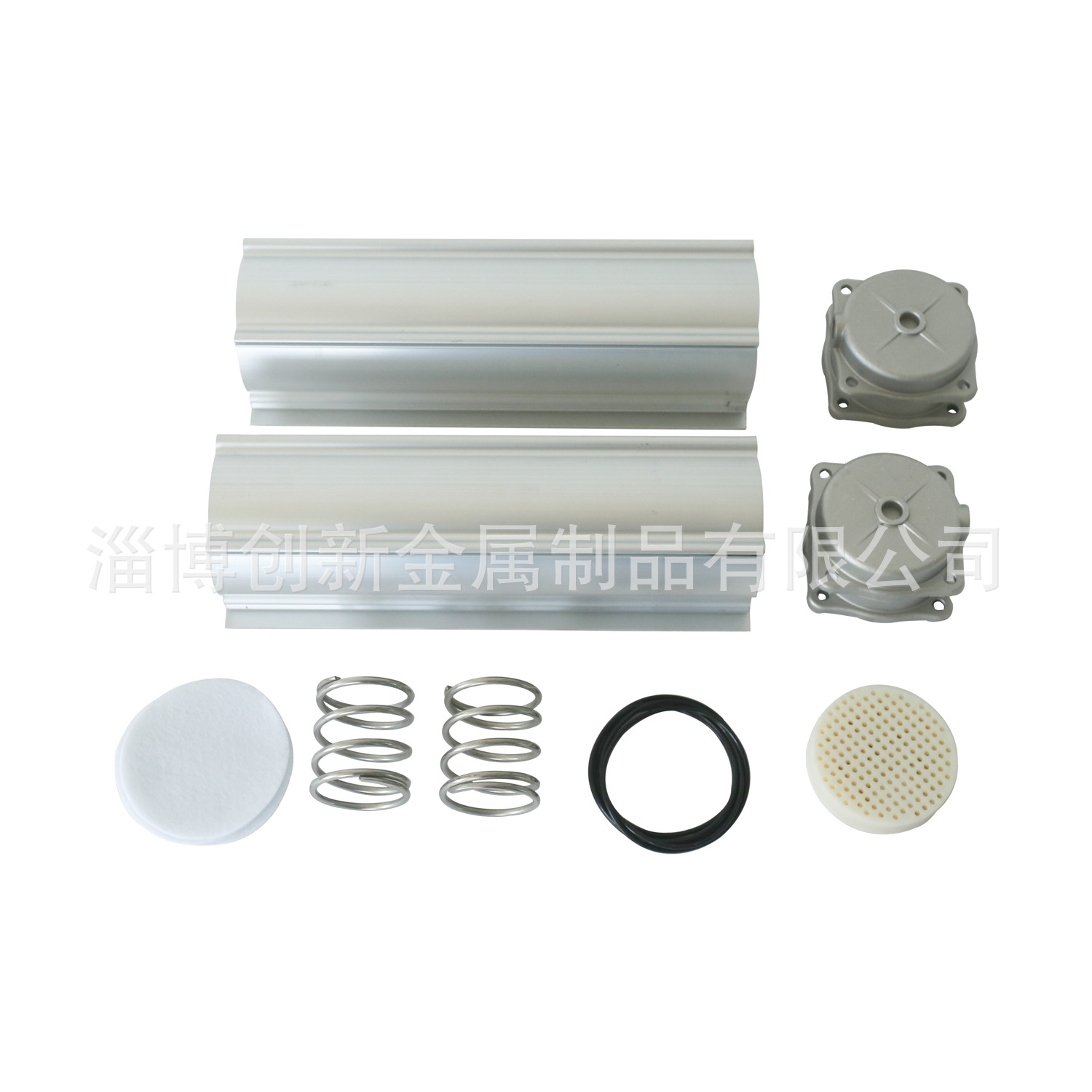 工厂批发家用制氧机分子筛吸附塔专用铝桶压铸端盖小型制氧机配件