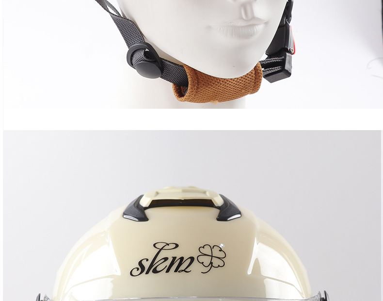2025 new in stock electric car helmet double mirror men and women summer sunscreen four seasons universal battery motorcycle helmet