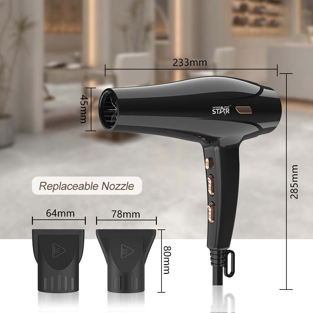 Winning Star comercio exterior hogar frío y caliente velocidad del viento seco de alta potencia anti-secado secador de pelo Hair Dryer