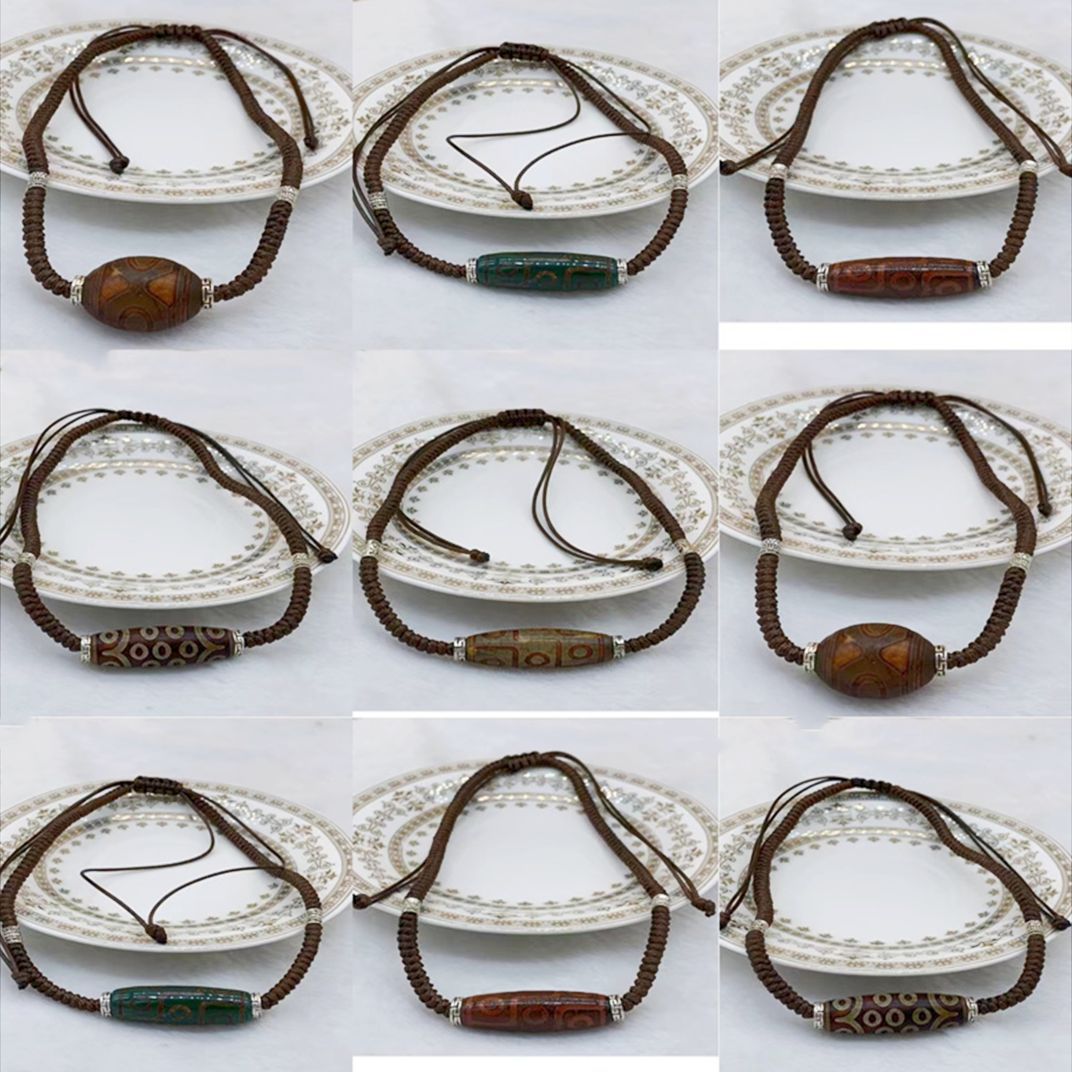 Organic agate pendant