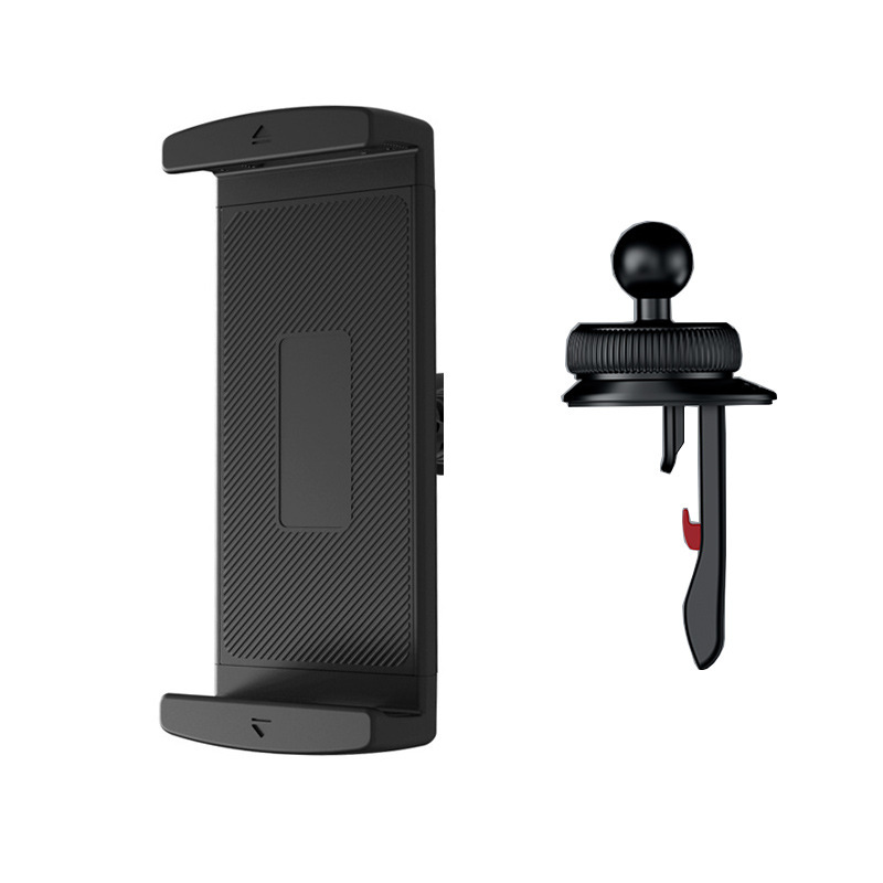 Car tablet holder, iPad support stand, car navigation center console suction cup rotating air vent phone holder