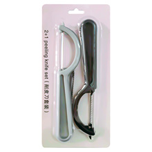 加厚不锈钢削皮刀锋利家用瓜刨刮土豆丝刮鱼鳞三合一多功能刮皮刀