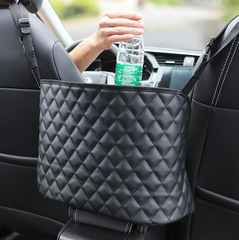 Storage net pocket between car seats Car net hanging car storage bag