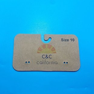 Wholesale Ins Style Kraft Paper Sock Hooks Personalized Sock Storage Cards Home Wardrobe Hooks