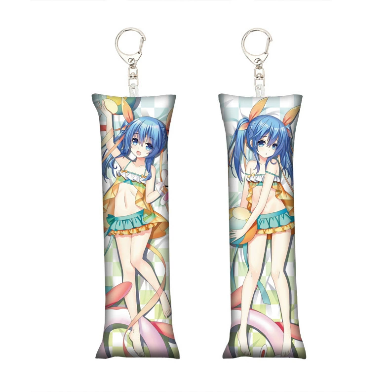 [约会大作战四糸乃小抱枕钥匙扣迷你书包挂件挂饰Mini Dakimakura] → [Аниме] Дата Куинн: 四糸乃 мини-подушка брелок для ключей мини-ранец подвеска