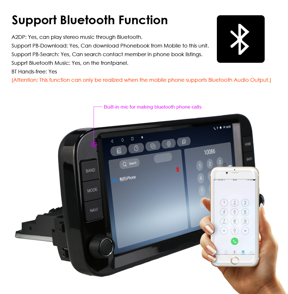 9inch Suitable for 2013-2024 Fiat Panda Android Large-Screen Gps Car Navigation and Central Control All-In-One Device