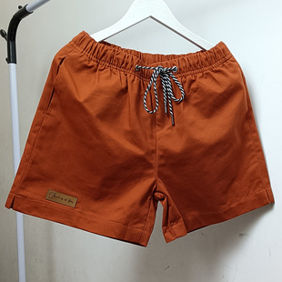 Summer Pure Three-point Pants Men's Soil Three-point Pants Casual Pants Four-point Pants Straight-barrel Slim-fit Four-point Home Thin Super Shorts