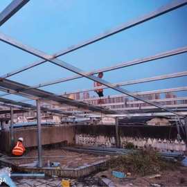 尛象建筑承接翻新旧钢结构仓库雨棚安装改造翻新多层建筑厂房工程