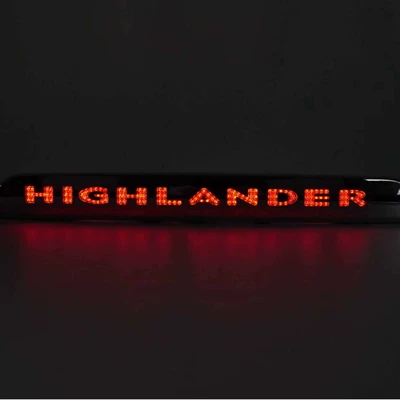 Light Bar Lettering: Toyota License plate lamp