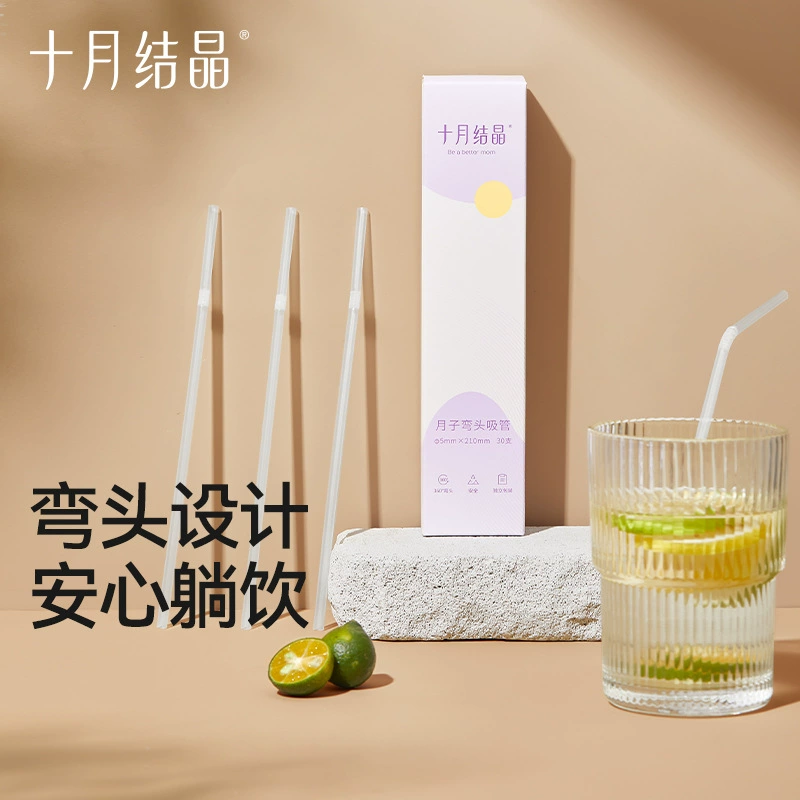 Кристаллическая одноразовая соломка для детей в октябре