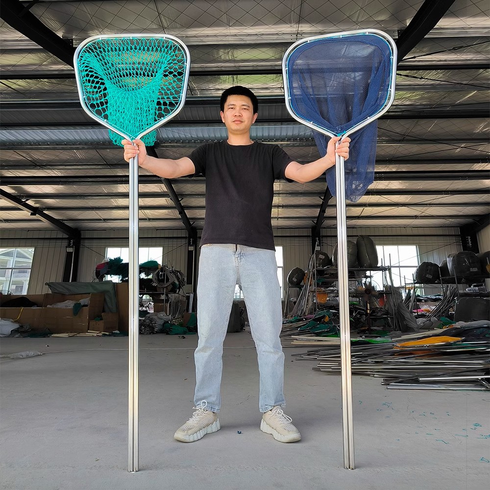 Stainless Steel Integrated Fishing Net Bag for Catching Large Fish and River Shrimp