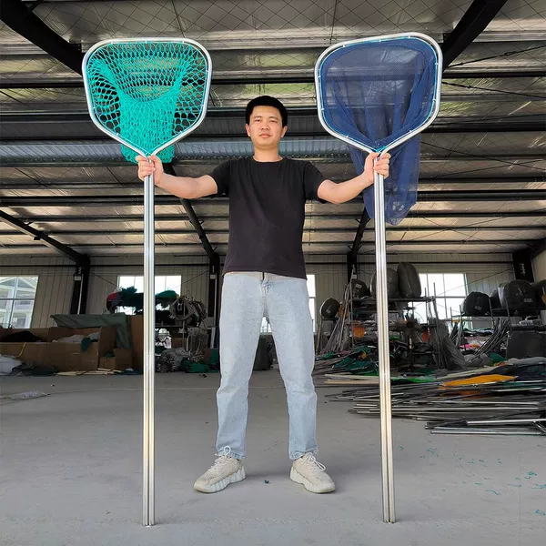 Stainless Steel Integrated Fishing Net Bag for Catching Large Fish and River Shrimp