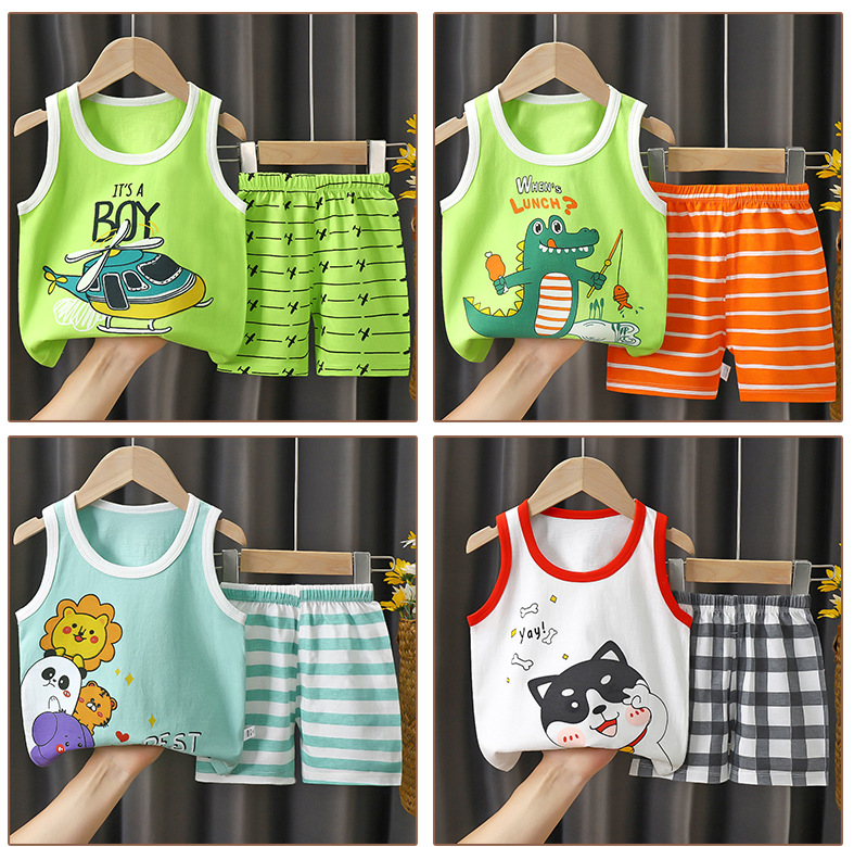 Cute Cartoon Cotton T-shirts & Shirts display picture 2